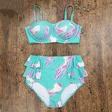 Flower Skirted bikini