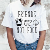 Friends Not Food Tshirt